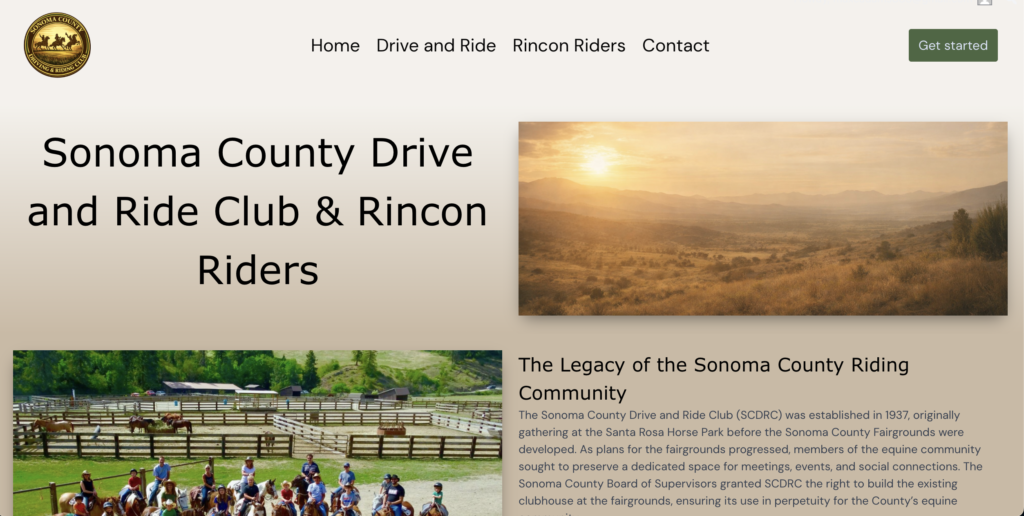 Sonoma County Drive and Ride Club